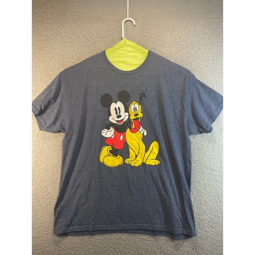 Disney Mickey Mouse and ‎ Pluto Donald T-Shirt Size XXL